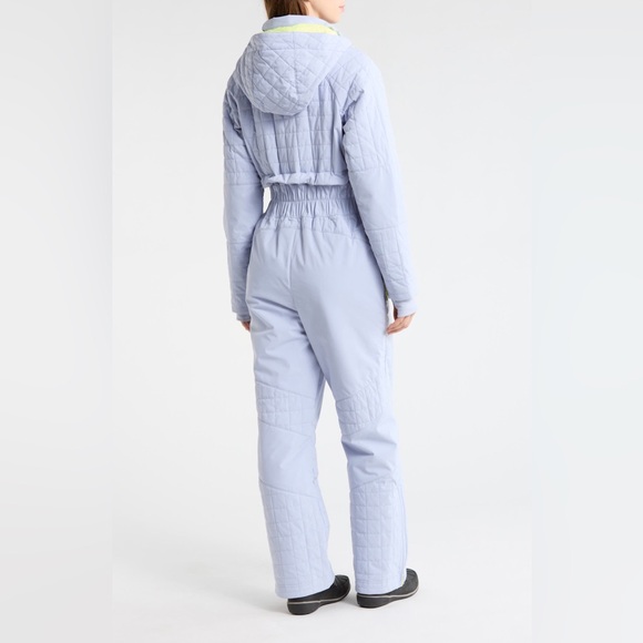 Free People All Prepped Quilted Waterproof Snowsuit with Removable Hood - Picture 3 of 12